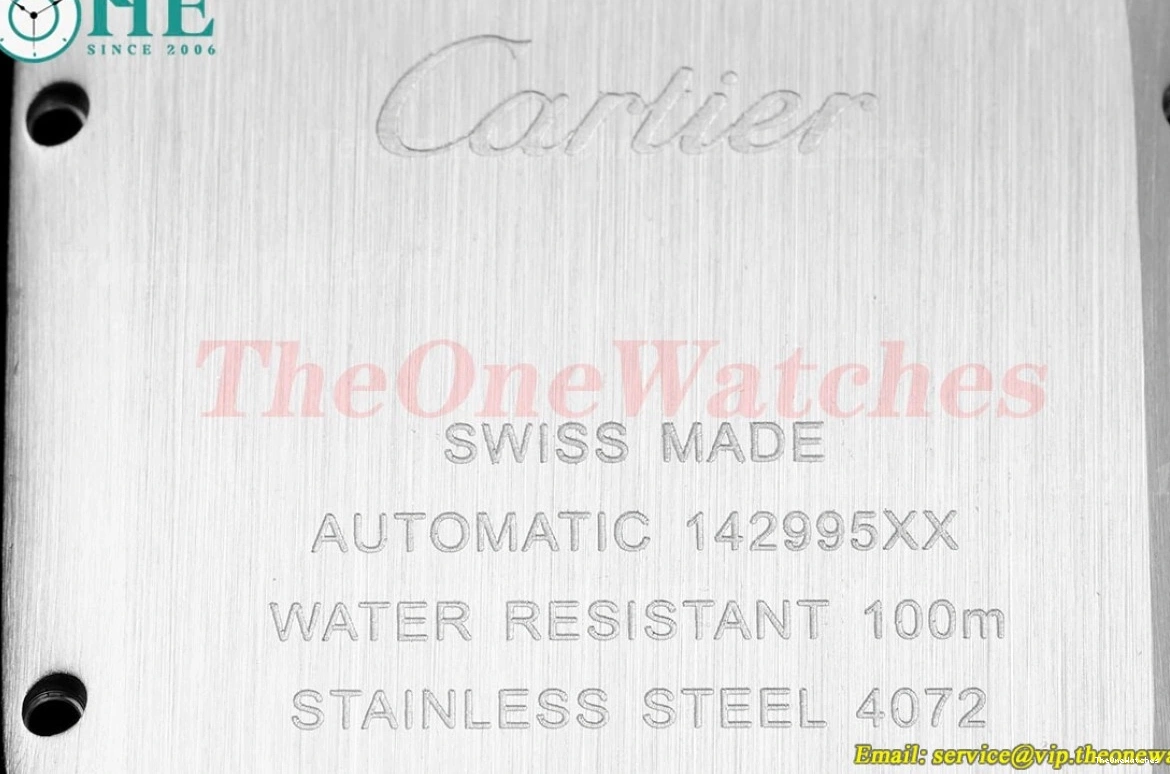 SS AMG 40mm Mens Santos Dial RG SS 100 XL MY9015 Black 0204